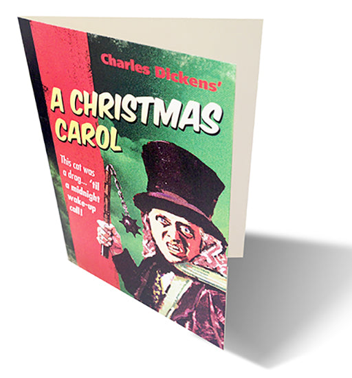 A Christmas Carol Greetings Card Cover Image